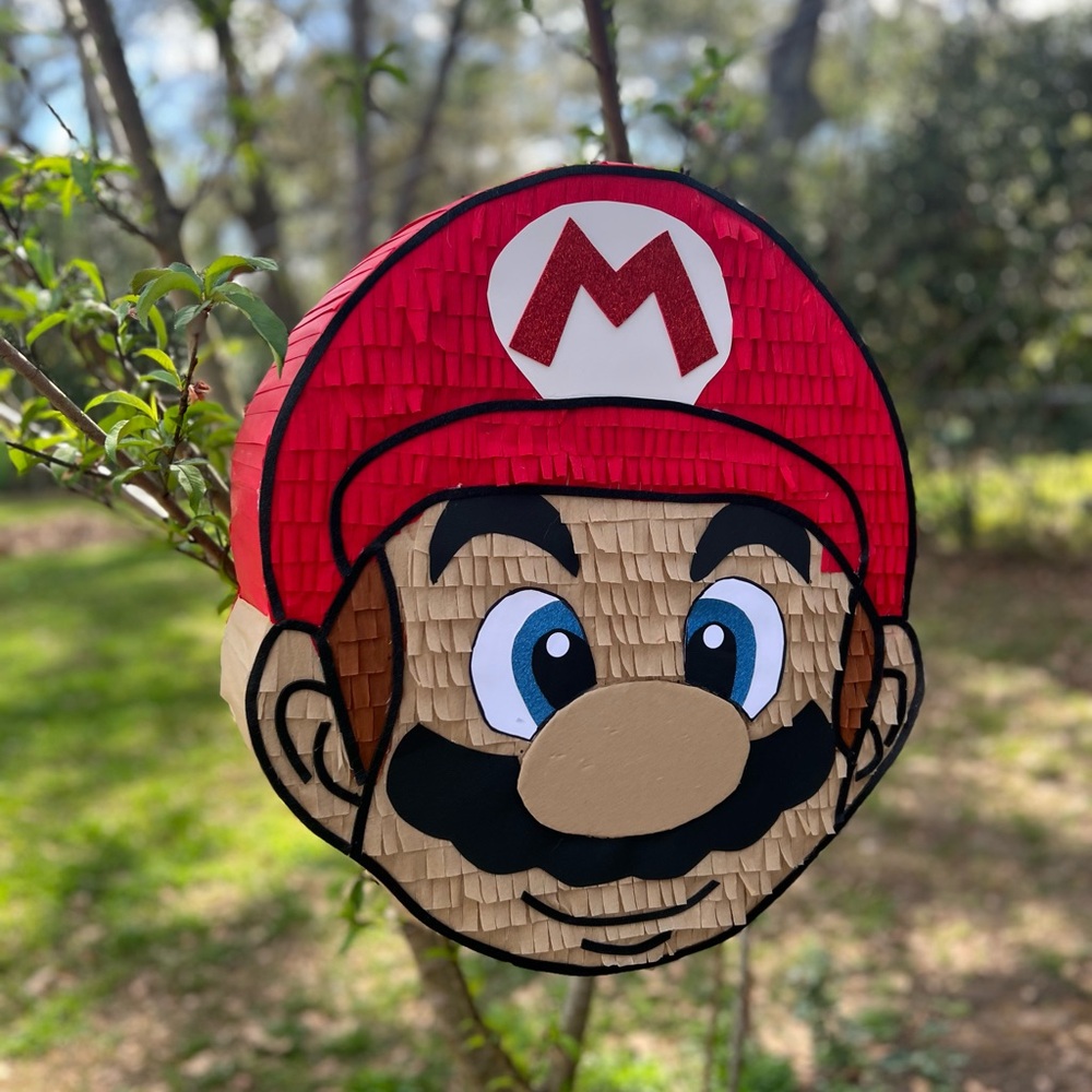 Súper Mario bros Party Piñata - Home Party Supplies - Picture 5 of 7